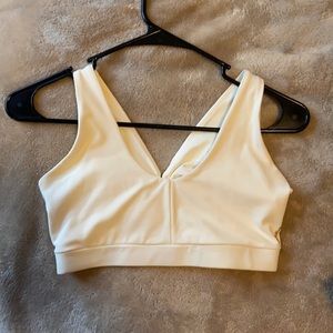 Whitney Simmons x Gymshark White Sports Bra